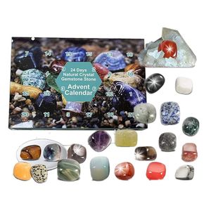 Stationery Supplies Calendars: 24-Day Christmas Countdown Calendar Stone Collection