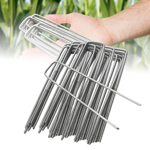 U-Shaped Landscape Staples - 50 Pack