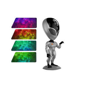 USB Alien Galaxy Starry Projector Night Light