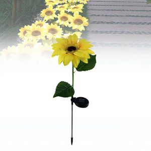 Home Living Home Appliances Outdoor Lighting: 8LED Sunflower Solar Garden Decoration Lights