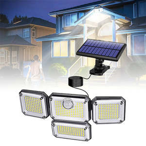 333 LED Solar Outdoor Motion Sensor Light