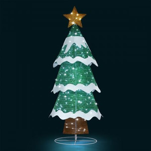 3D LED Strip Light Christmas Tree Ornament