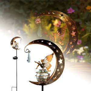 Solar Fairy Moon Lamp with Stake
