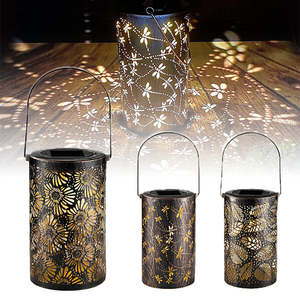 Home Living Home Decor Lighting Lamps: 3D Dynamic Solar Outdoor Lantern