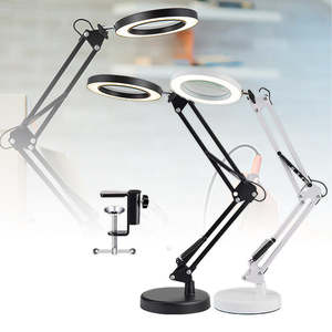 Diy Garden Pet Diy Automotive Hand Tools: 5X Magnifying Glass with LED Light Clip