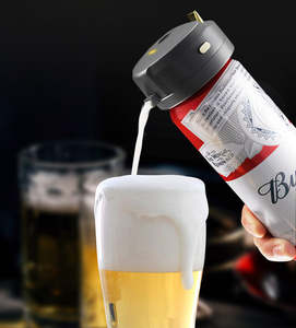 Home Living Kitchen Barware Tableware: Portable Canned Beer Foamer Machine Enhance The Taste & Pour Easy