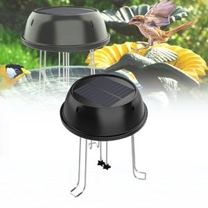 Solar Water Agitator Bird Bath