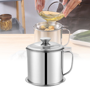 Home Living Kitchen Cookware: Kitchen 1.8L Stainless Steel Oil Filter Pot