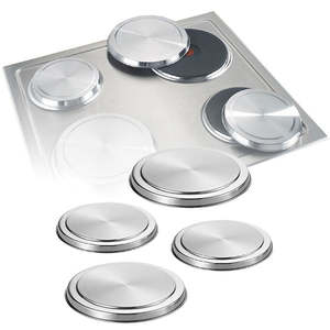Home Living Kitchen Cookware: Stainless Steel Stove Burner Covers - 4 Pcs