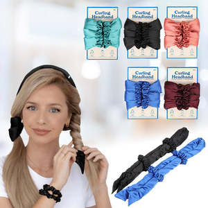 Lazy Heatless Hair Curler