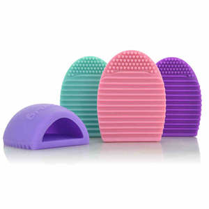 Beauty Health Brushes Tools Accessories Beauty Tools: Silicone Makeup Brush Cleaning Pads
