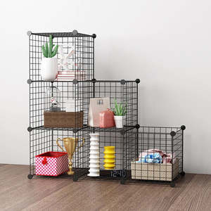 6 Cube Metal Storage Organizers