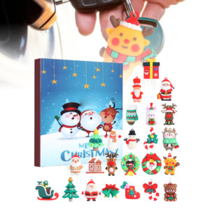 Christmas 24 Days Countdown Advent Calendar Ornaments