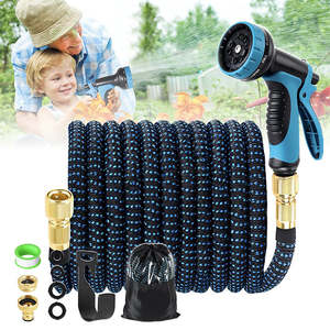 Diy Garden Pet Garden Centre Hoses Watering: Expandable Garden Hose with Sprayer
