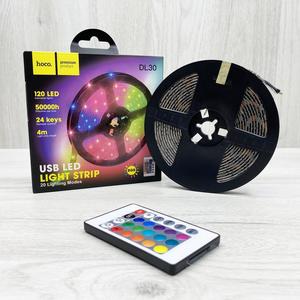 Kids Baby Nursery Night Lights Soothers: Extreme RGB LED Light Strip w Remote 4m