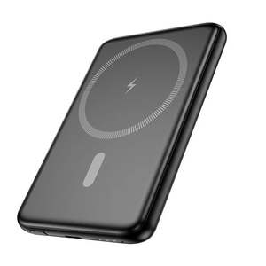 Titan MagCharge Fast 5000mAh Wireless Powerbank Black