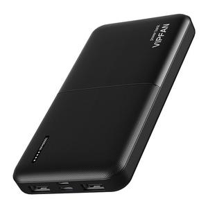 Electronics Computers Digital Accessories Power Banks: Titan 10000mAh Power Bank w Fast Charging Dual USB Output Black