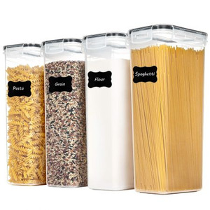 Home Living Kitchen Foodwrap Storage: Airtight Plastic Kitchen Organization Set