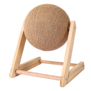 Diy Garden Pet Pet Supplies Other Cat Supplies: Scratch and Rotate Ball Cat Scratcher Toy