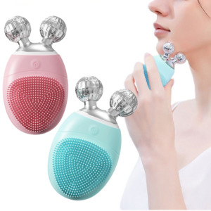 Beauty Health Bath Body Skincare Sets: 5 in 1 Electric Facial Cleansing Brush