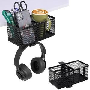 3-in-1 Clip-On Desk Organizer