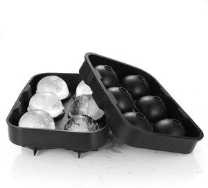 Silicone 6 Ball Ice Molds - 2 Pack