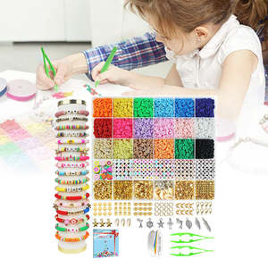 DIY Clay Beads Bracelet Making Kit