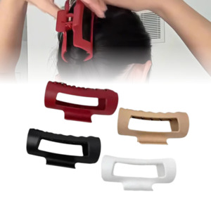 Beauty Health Mens Grooming Hair Clippers Trimmers: 4Pcs Silicone Claw Hair Clip