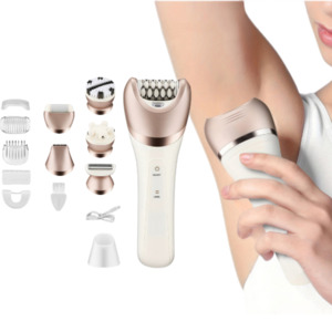 Six-in-One Women's Electric Cordless Shaver