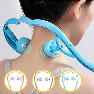Dual Trigger Neck Roller Pulse Massager