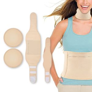 Beauty Health Health First Aid Kits: Compression Castor Oil Wrap Kit -4 Pcs