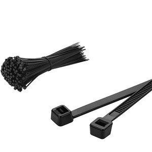 Home Living Luggage Travel Accessories Luggage Tags Locks Straps: Self Locking Nylon Cable Ties 250 Pack