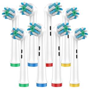 8Pcs Brush Heads for Oral B -Plaque Removal