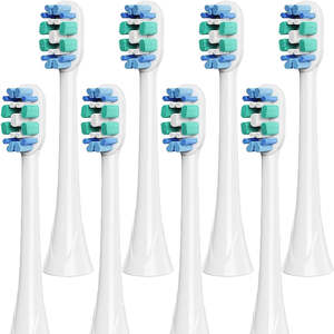 8Pcs Brush Heads for Philips Sonicare-Deep Cleaning