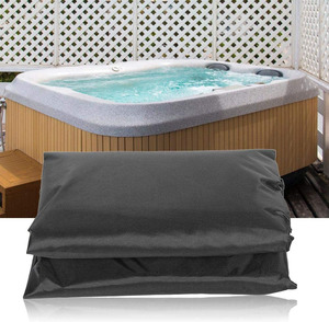 Home Living Bathroom Laundry Bathroom Furniture: Outdoor Square Spa Cover Protector - Large