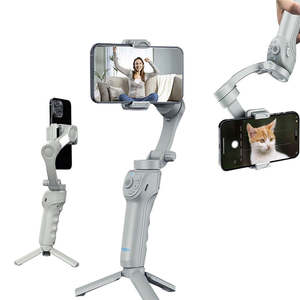 Electronics Computers Phones Selfie Sticks Grips: 3-Axis Smartphone Gimbal with Face Tracking