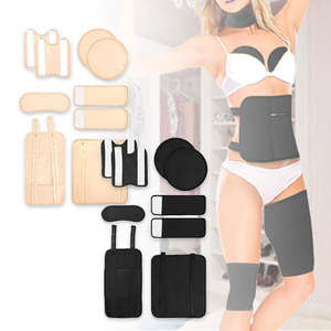 9-Pc Castor Oil Wrap Belt Kit