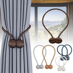 Magnetic Curtain Tiebacks 2 Pack