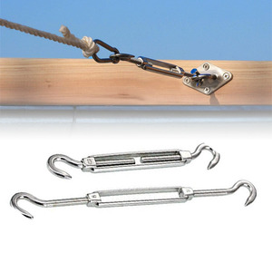Sports Outdoors: Sun Shade Sail Hardware Kit 12 Piece Set