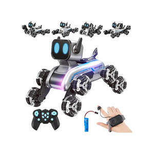 Toys Games: 8WD Remote Control Robot Dog