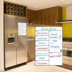 Stationary Office: Magnetic Fridge Weekly Calendar