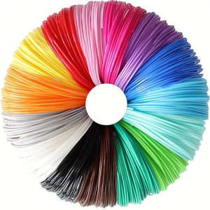 Stationary Office: 50M PCL 3D Pen Filament Refill - 10 Colours