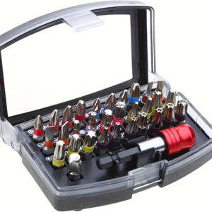 More Top Picks: S2 Steel Color Coded Screwdriver Bit Set-32Piece