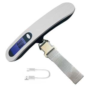 Rechargeable Luggage Scale with Backlit Display