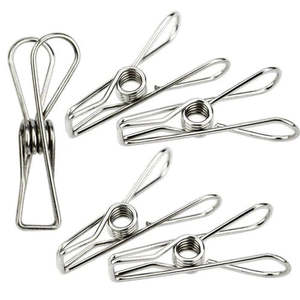 Stainless Steel Mini Pegs 60 Pack