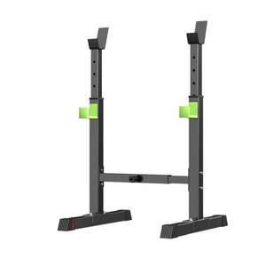 Adjustable Barbell Squat Rack with Height Width Adjustment