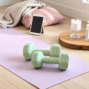Dumbbells 1.5KG Each Green- Set of 2