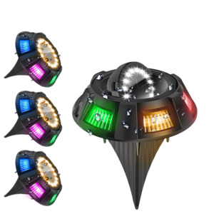 Home Living Home Appliances Outdoor Lighting: LED Solar Garden Lawn Lights - 4 Pack