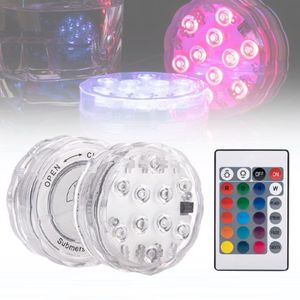 Home Living Home Appliances Outdoor Lighting: 13 LEDs Under Water Light With Remote Control