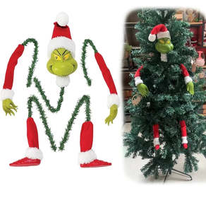 Home Living Home Decor Christmas Decorations: Grinch Christmas Tree Decoration
